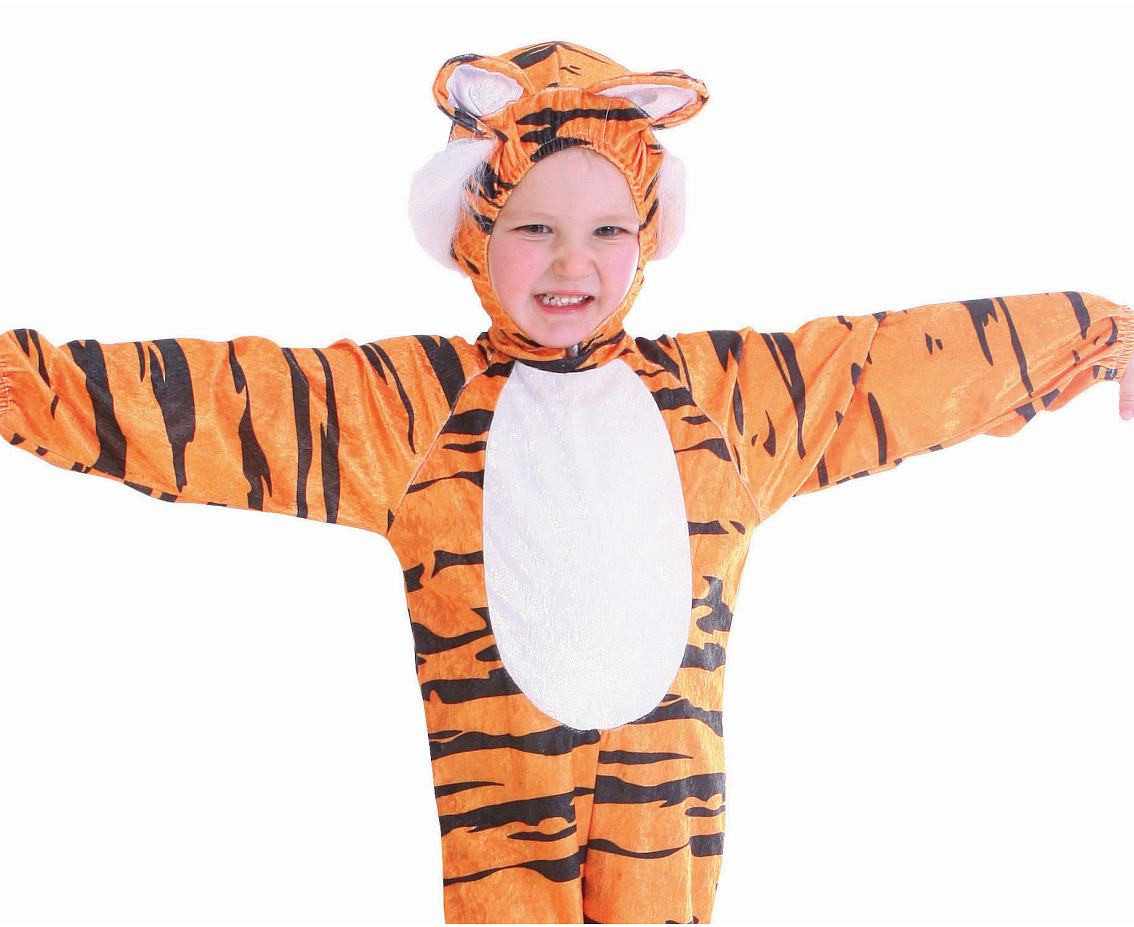 Role play-set for child Tiger (jumpsuit, hood), size 92/104 cm